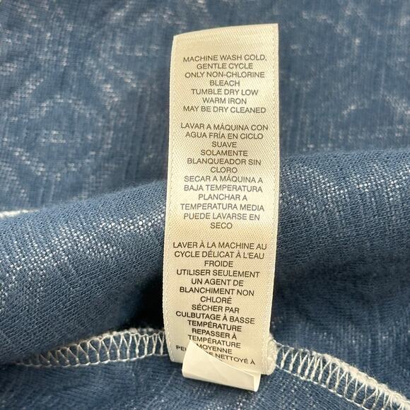 Weekends By Chicos Gray Geometric Jacket Full Zip Soft Womens Size 2 (Large L) - Picture 10 of 11